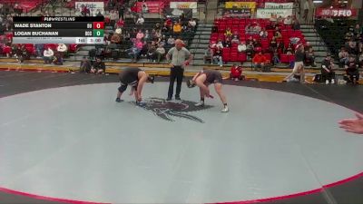 285 lbs Quarterfinal - Wade Stanton, Drury vs Logan Buchanan, Barton