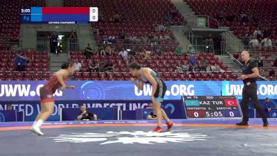 76 kg Repechage #2 - Alina Yertostik, Kazakhstan vs Melisa Saritac, Turkey