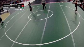 Champ. Round 1 - Peyton Cock, McCook Girls vs Chelsey Robinson, Omaha North Girls