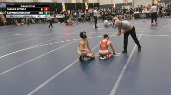 144 lbs Semis & 1st Wrestleback (8 Team) - Gunner Rettele, Millard South vs Dayven Mosbacker, Omaha Bryan