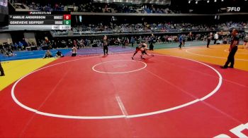 6A 165 lbs Quarterfinal - Amelie Andersson, Round Rock Westwood vs Genevieve Seiffert, Bridgeland