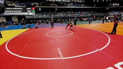 6A 165 lbs Quarterfinal - Amelie Andersson, Round Rock Westwood vs Genevieve Seiffert, Bridgeland