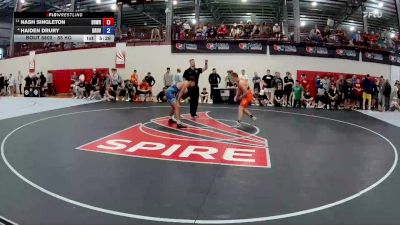 65 kg 3rd Place Match - Nash Singleton, Beaver Dam Wrestling Regional Training Center vs Haiden Drury, Brunson UVRTC