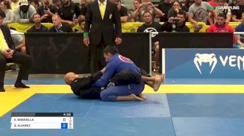 ALVARO BOBADILLA vs DANIEL ALVAREZ 2018 World Master IBJJF Jiu-Jitsu Championship