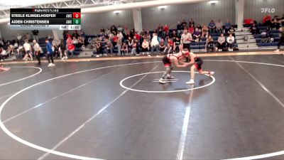 86-94 lbs Cons. Round 3 - Steele Klingelhoefer, Amherst Wrestling Club vs Aiden Christensen, Amherst Wrestling Club