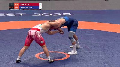 92 kg Qualification - Trent Hidlay, USA vs Abubakr Abakarov, AZE