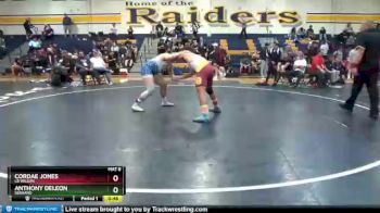 220 lbs Cons. Round 2 - Cordae Jones, Lb Wilson vs Anthony Deleon, Serrano