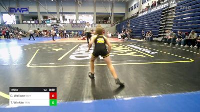 85 lbs Consi Of 4 - Carter Wallace, Battlefield Wrestling Club vs Tommy Winkler, Prairie Grove Youth Wrestling