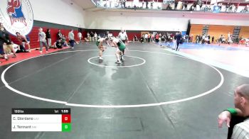 190 lbs Consi Of 16 #2 - Christian Giordano, Livingston vs Joey Tennant, New Milford