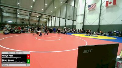 96 lbs 3rd Place Match - Austyn Peck, Mat Demon Wrestling Club vs Ethan Nguyen, Thunder Mountain Wrestling Club