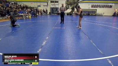 115 lbs Round 3 (8 Team) - Baylee Boyd, Grinnell vs Brayleigh Gardner, BCLUW