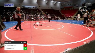 72 lbs Semifinal - Bowen Freisberg, Caney Valley Wrestling vs Isaias Galindo, Prodigy Elite