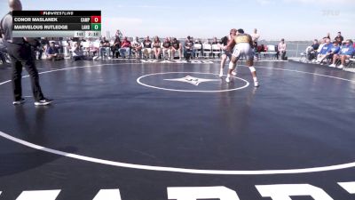 197 lbs Rr Rnd 1 - Conor Maslanek, Campbell vs Marvelous Rutledge, Lander