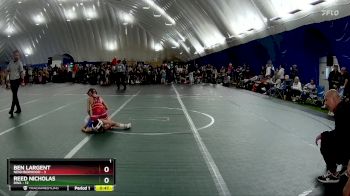 64 lbs Round 1 (10 Team) - Ben Largent, Neighborhood vs Reed Nicholas, DWA