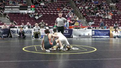 139 lbs First Round - Kamdyn Borrero, Cathedral Prep vs Michael Gorrell, Conwell Egan