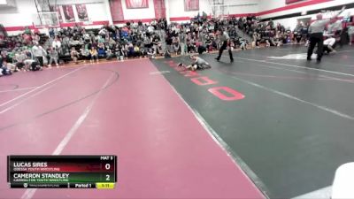 65-70 lbs Round 3 - Lucas Sires, Odessa Youth Wrestling vs Cameron Standley, Carrollton Youth Wrestling