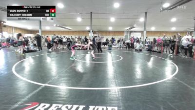 93 lbs Rr Rnd 3 - Jade Bennett, Yes vs Cassidy Nelson, Effort