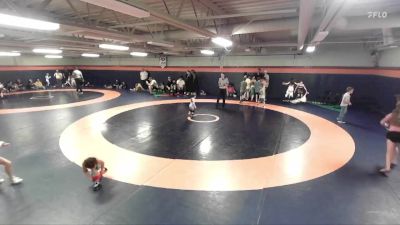 30-35 lbs Round 5 - Evangelina Garcia, Stallions Wrestling Club vs Amos McCoy, Charger Wrestling Club