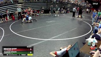 95 lbs Round 3 (6 Team) - Maddox Stultz, Indiana Blue vs Braxton Short, Team Oregon