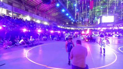 66 lbs Round Of 16 - Beyeler Dumbleton, Bear Cave WC vs Colten Langworthy, Watford City Wolves