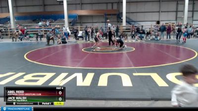 70 lbs Quarterfinal - Jace Walsh, Fighting Squirrels vs Abel Reed, Southern Idaho Wrestling Club