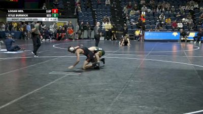 133 lbs Round Of 32 - Logan Heil, Campbell vs Kyle Burwick, North Dakota State