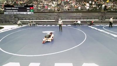 4A 150 lbs Champ. Round 1 - Cougar Betts, Uintah vs Isaiah Trujillo, Hurricane