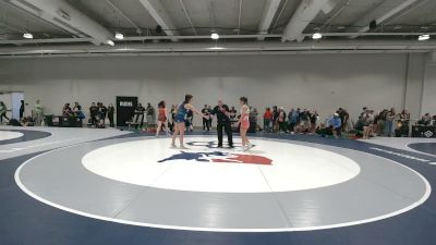 135 lbs Champ. Rd Of 16 - Corynne McNulty, Massachusetts vs Ella Hughes, Roundtree Wrestling Academy