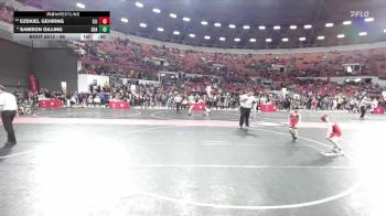 69 lbs Cons. Semi - Ezekiel Gehring, Slinger vs Samson Gilling, Shawano