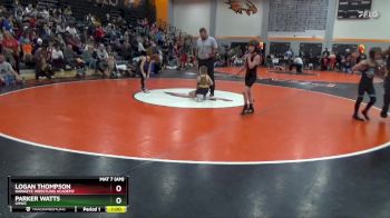 B-10 lbs Cons. Round 1 - Parker Watts, LMWC vs Logan Thompson, Hawkeye Wrestling Academy