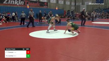 152 lbs Quarterfinal - Timothy Cowan, Livermore vs Noah Cortez, Dinuba