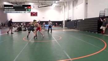 197 lbs Placement Matches (16 Team) - Zeus Esparza, Chabot College vs Deion Solis, Skyline College
