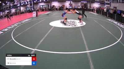 122 lbs Semifinal - Freya Munshi, Metrowest United vs Madeline Li, Doughboys