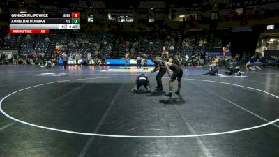 165 lbs Round Of 32 - Gunner Filipowicz, Army vs Aurelius Dunbar, Penn State