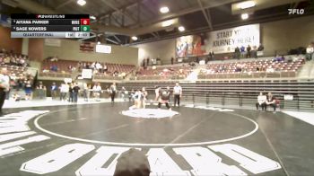 Quarterfinal - Sage Nowers, Piute vs Aiyana Parker, Monument Valley High School