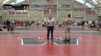 184 lbs Cons. Round 1 - Ky`ell Roper, Johnson & Wales (RI) vs Ryan Hsu, Worcester Polytechnic