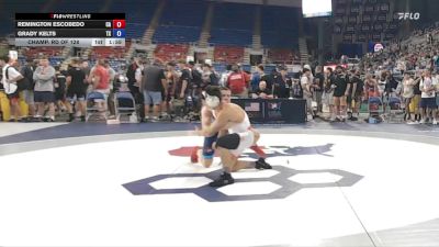 150 lbs Champ. Rd Of 128 - Remington Escobedo, CA vs Grady Kelts, TX