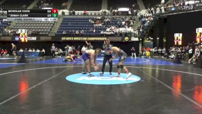 285 lbs Cons. Round 2 - Nicholas Cook, Roanoke vs Jonah Clark, Loras