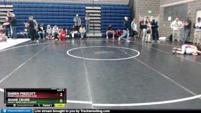 71 lbs Cons. Semi - Darien Prescott, Moses Lake Wrestling Club vs Shane Cruise, Legacy Wrestling Academy