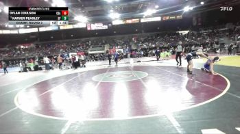 106 lbs Champ. Round 3 - Karver Peasley, Gonzaga Prep vs Dylan Coulson, Coeur D Alene