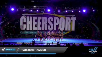 Twisters - Amber [2022 L4 Senior - Small] 2022 CHEERSPORT National Cheerleading Championship