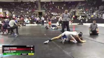 5A 126 lbs Cons. Semi - Logan Romero, Carlsbad vs Zander Bahri, Piedra Vista High