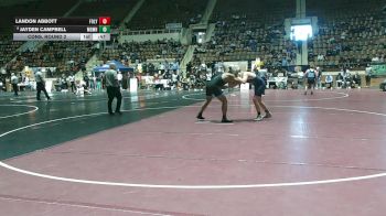 7A 190 lbs Cons. Round 2 - Landon Abbott, Foley vs Jayden Campbell, Mary G Montgomery