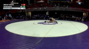 106 lbs Round 3 (4 Team) - Victor Reyes, Kearney vs Bentley Cusatis, Doniphan-Trumbull