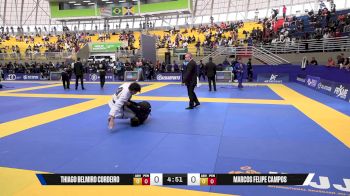 Marcos Felipe Campos vs Thiago Belmiro Cordeiro 2025 Brasileiro Jiu-Jitsu IBJJF