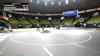 133 lbs Rr Rnd 2 - Tucker Bowen, Unattached-Wyoming vs Jake Castegneto, Utah Valley
