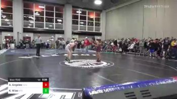 126 lbs Consi Of 16 #1 - Alijah Angeles, Faith Lutheran vs Keagon Wise, Mountain Ridge