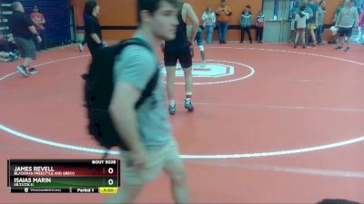 182 lbs Quarterfinal - Isaias Marin, I.R.T.U.T.K.U. vs James Revell, Blackman Freestyle And Greco