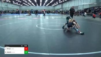 130 lbs Final - Jaxon Miller, Ubasa Wrestling Academy vs Stanton Welch, Warner Elite Wrestling Club