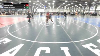 126 lbs Consi Of 32 #1 - Emily Myers, FL vs Darielle Wood, MD